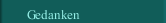 Gedanken